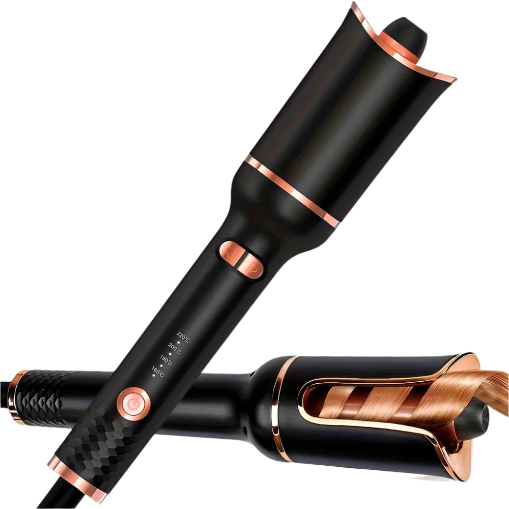 Professional automatic hair curler